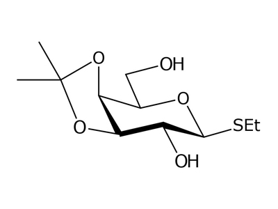 Ethyl 3,4-O-isopropylidene-1-thio-β-D-galactopyranoside | PPB ...